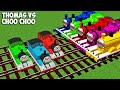 RAINBOW CHOO CHOO CHARLES CAUGHT TRAIN THOMAS AND FRIENDS in Minecraft Gameplay Coffin meme