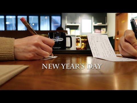우리가 9년째 새해 첫날에 하는 일 | making plans for the New Year