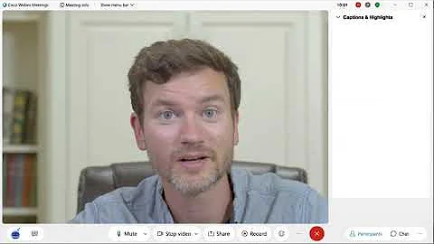 Cisco The New Webex Meetings Experience