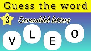 Guess the word | scrambled word (4 letters) #challenge #games #wordgames #quiz #relaxing #timepass screenshot 1