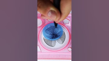 ⭕️The Spirograph I enjoyed in my childhood #2024 #shorts #spirograph #ruler