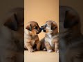 Cute Puppies Face Off 🐶
