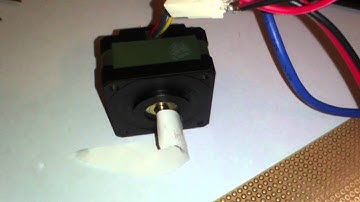 Bipolar 4 wire stepper driven by Arduino Uno and L293D