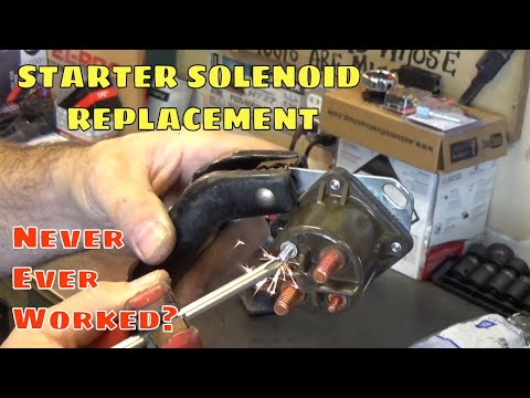 Ford Truck Starter Solenoid Replacement -Won&rsquo;t Crank, no start