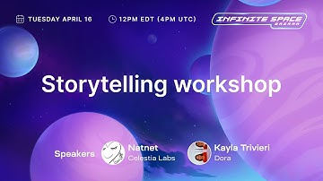 Storytelling Workshop (Infinite Space Bazaar)