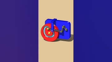 ⚙️🔗Mechanism animation 114 #animation #shorts #cad #linkage #3danimation #mechanism #solidworks #cam