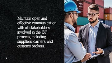 Smooth Sailing: Tips for Ensuring Seamless Importer Security Filing Transactions!