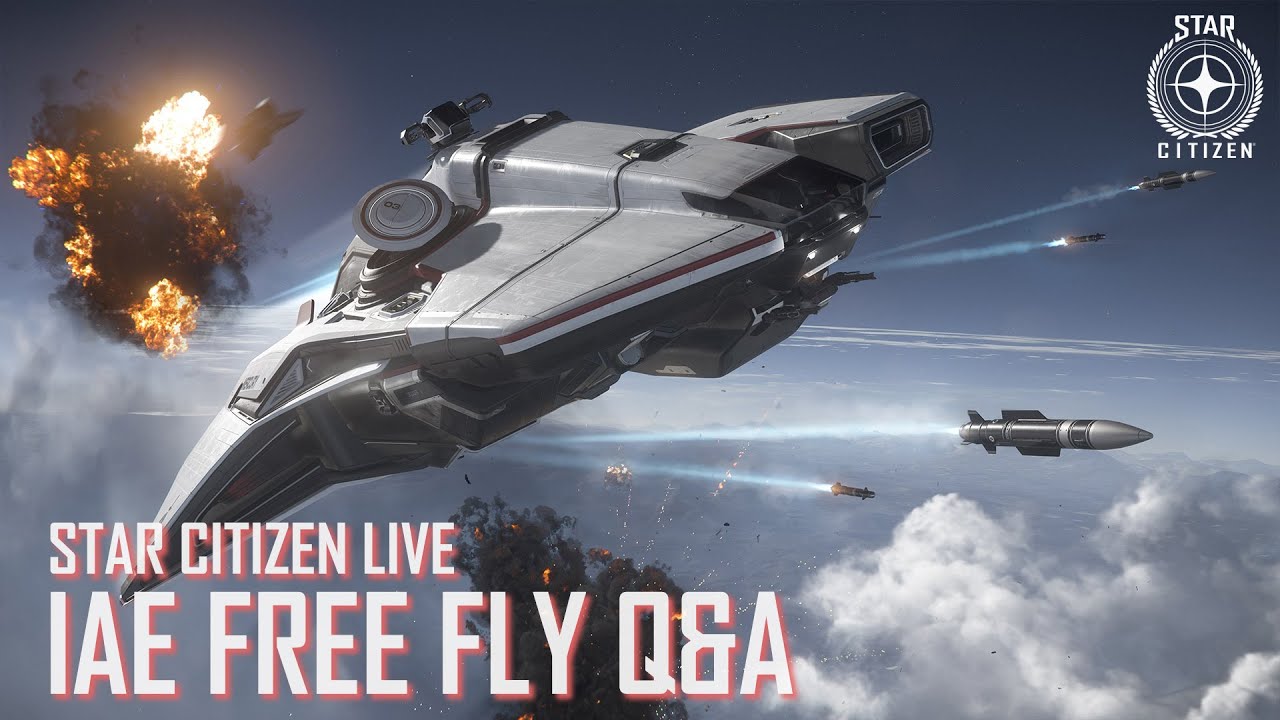 Star Citizen Live: IAE Free Fly All Ships Q&A - YouTube
