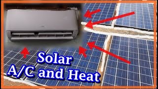 Solar Powered Air Conditioner and Heater for Off grid DIY System AC Mini Split by Wil's Workshop 3,799 views 2 years ago 4 minutes, 58 seconds