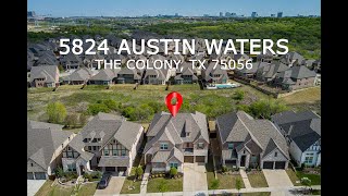 5824 Austin Waters video tour