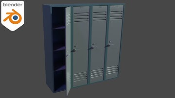 "Blender 3D Locker Tutorial: Create Realistic Lockers Step by Step"
