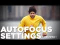 Autofocus Settings for Action: Ask David Bergman