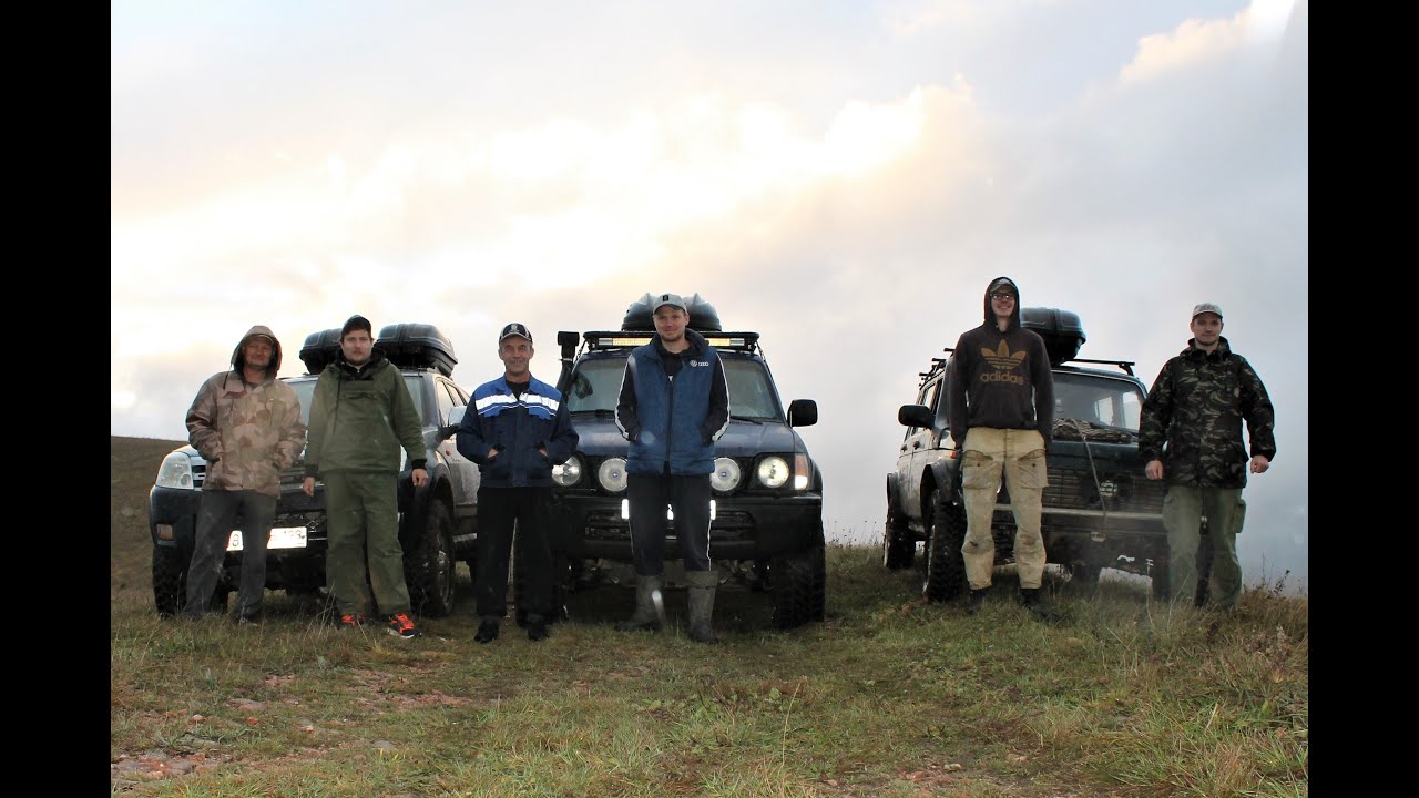 Экспедиция Краснодарский край Нива, Ховер и Тойота 5 часть. Спуск в ...