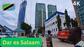 Dar es Salaam City Walking Tour in 4K immersive video