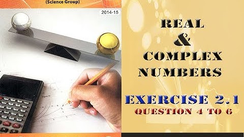 Ch#2: Real and Complex Number-Exercise 2.1- Q 4-6||9th Mathematics (Science)|| Educational Research