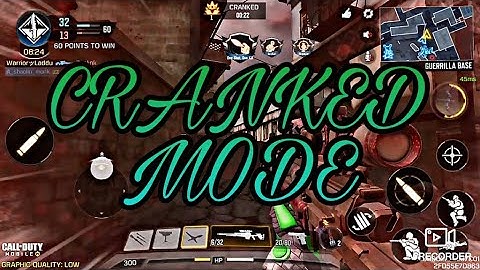 Playing CRANKED Mode for first Time. Call Of Duty Mobile.