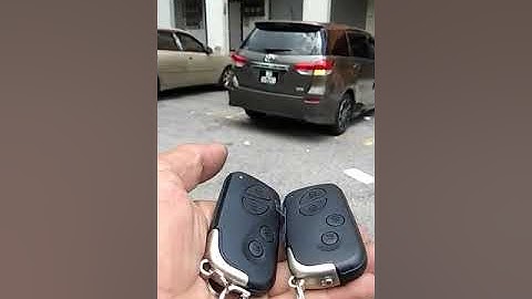 Leon Toyota wish PKE fully Keyless intelligent smart alarm Push start button engine auto start Rm480