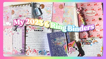 My 2023 6 Ring Binder Recommendations ✨📓