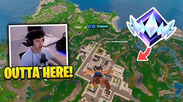 Zenn Sent Everyone Back to The Lobby When They Landed at Tilted Towers