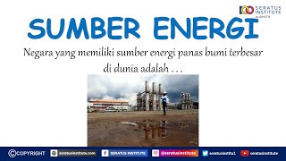 Bab Sumber Energi - Soal 35 Negara yang memiliki sumber energi panas bumi terbesar di dunia