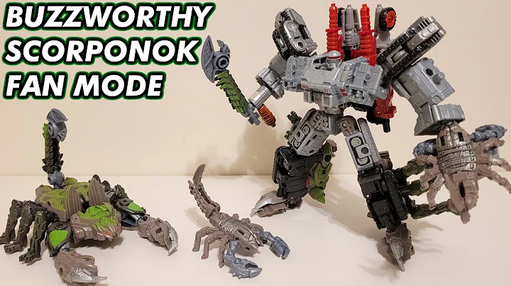 Transformers Buzzworthy ROTB Scorponok Combiner