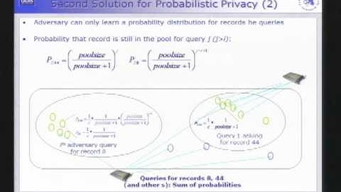 CERIAS Security: Privacy  from accessing databases to location based services 4/5