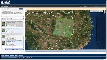Download Data From Earth Explorer ASTER Landsat and DEM
