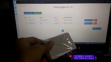 DEMO - Sistem E-Money RFID Web IoT