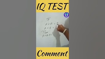 IQ TEST 🤯🤔#impossible #challenge #quiz #puzzle #maths #shorts #short #ssccgl #ssc #trending #trend