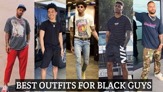 55+ BEST OUTFITS for BLACK Guys || ?BLACK ?Guys Fashion || Mensoutfit || Mens SUMMER fashion