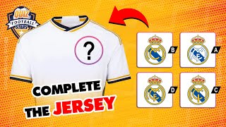 Guess the team's jersey logo and markings |⚽ QUIZ Football STARS