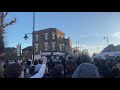 Tottenham fans singing being a yid before the North London derby. Spurs 0-2 Arsenal. 15.01.23