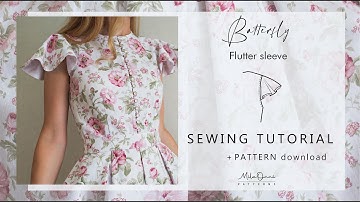 DIY Butterfly flutter sleeve | PDF PATTERN