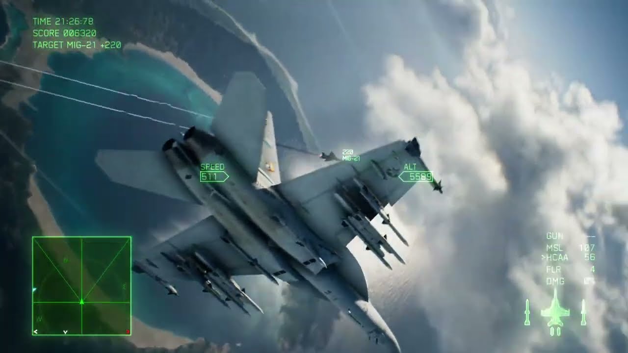 Ace Combat 7 | All Missions played with the F/A-18E Super Hornet Part 1 (PS4 Pro)
