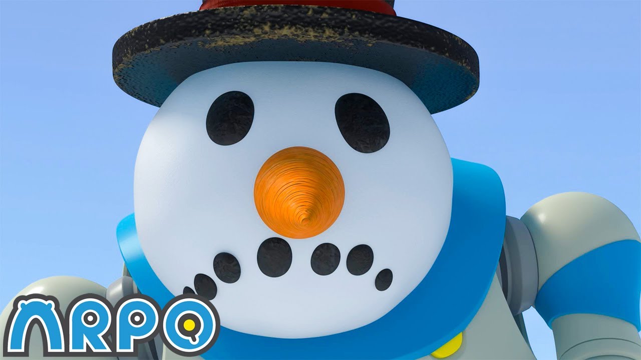 ARPO The Sad Snowman ☃️ ARPO Kids Cartoons | Videos for Kids | Animation Compilation