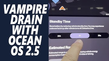 Fisker Ocean - OS 2.5 Vampire Drain