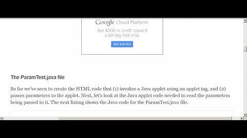 Applets in Java Lecture 4 b : Parameter Passing