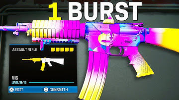 the NEW MW3 M16 Class is NOW META in MW3! (Best "M16" Class Setup)