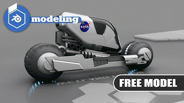 Blender  mars vehicle  modeling tutorial free download