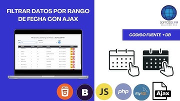 66. Filtrar datos por rango de FECHAS sin RECARGAR  - PHP,JS, AJAX & MYSQL + CODIGO FUENTE