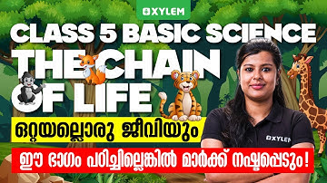 Class 5 Basic Science | Unit:  The Chain of Life - ഒറ്റയല്ലൊരു ജീവിയും | Xylem Class 5