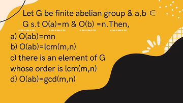 CSIR NET DEC.2017 (PART 4) (MODERN ALGEBRA)