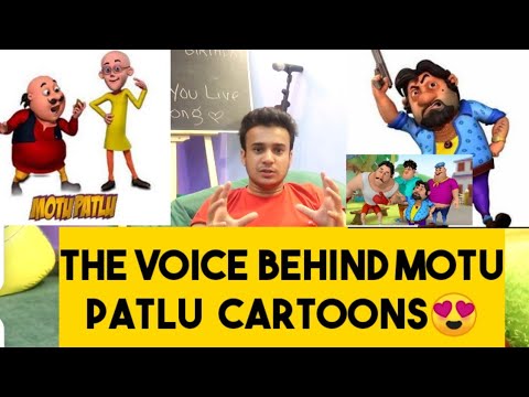 Mimicry of Moto Patlu Cartoons |The voice behind motu patlu Cartoons