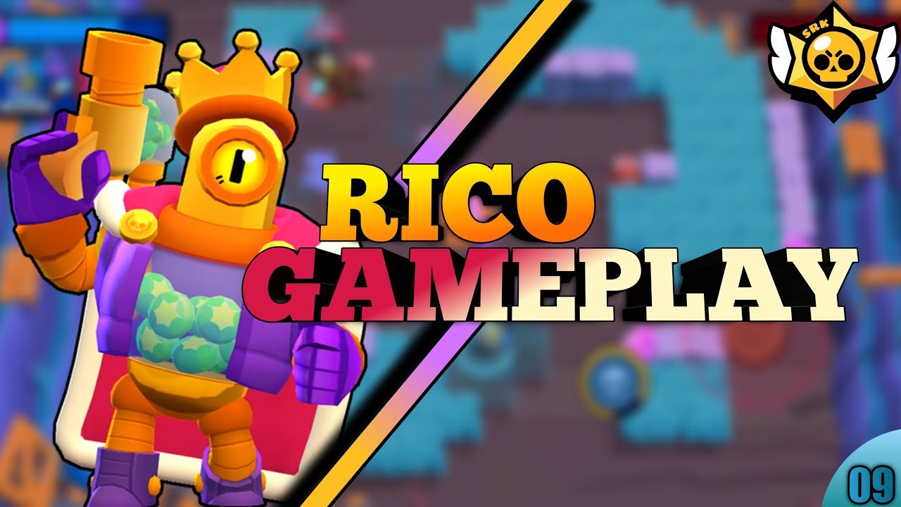 Brawl Stars - Gameplay | Rico Part 1 | Gem Grab (Double Swoosh) | Rico ...