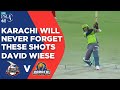 PSL 2021 | Karachi Will Never Forget These Shots | David Wiese | Lahore vs Karachi |Match 11 |MG2E