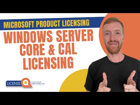 Video: Které produkty tvoří licence CAL v sadě Core CAL Suite?