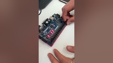 Display de 7 segmentos en fpga