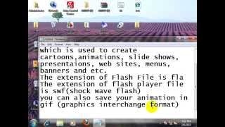 Adobe Flash Intro Training video 1