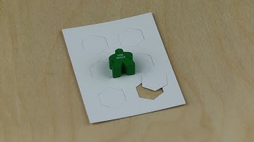 Blank Hex Shard - Board Game Pieces from The Game Crafter