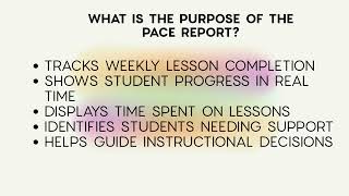Module 2: Monitor student progress using reports